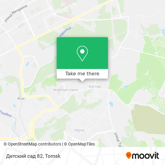 Детский сад 82 map