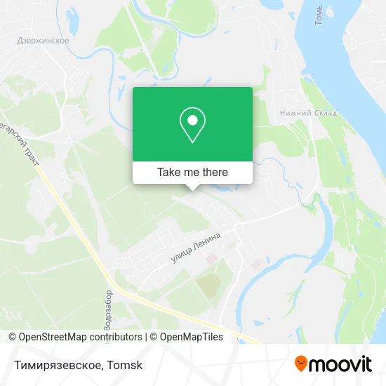 Тимирязевское map