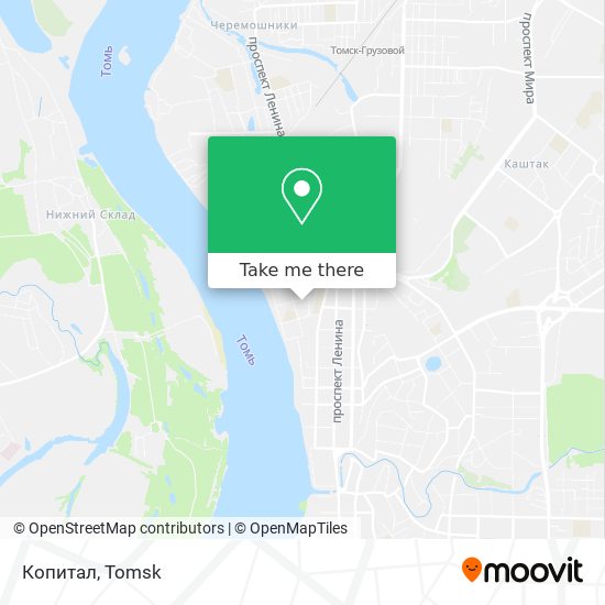 Копитал map