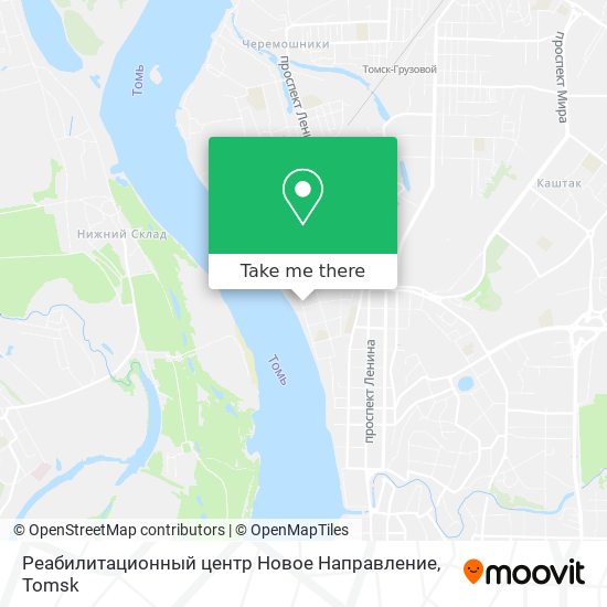 Реабилитационный центр Новое Направление map