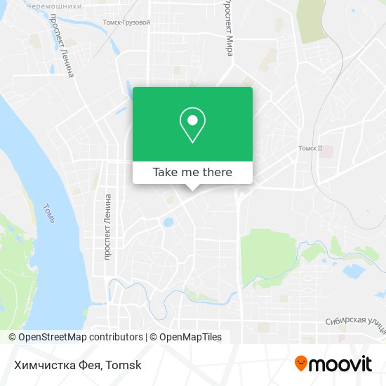 Химчистка Фея map