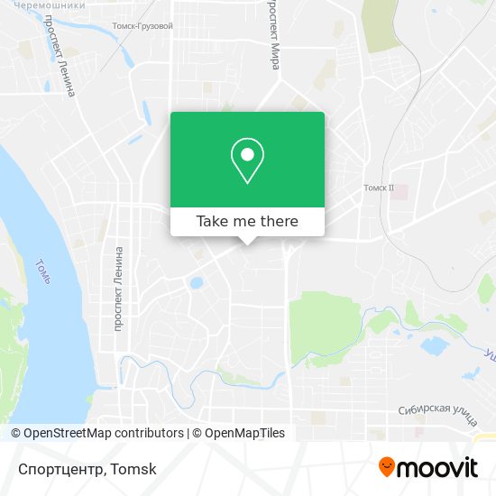 Спортцентр map