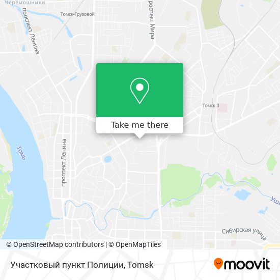 Участковый пункт Полиции map
