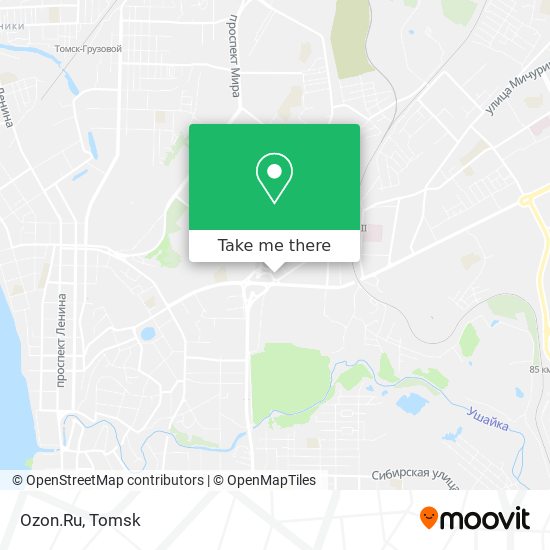Ozon.Ru map