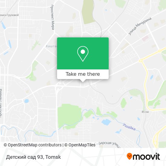 Детский сад 93 map
