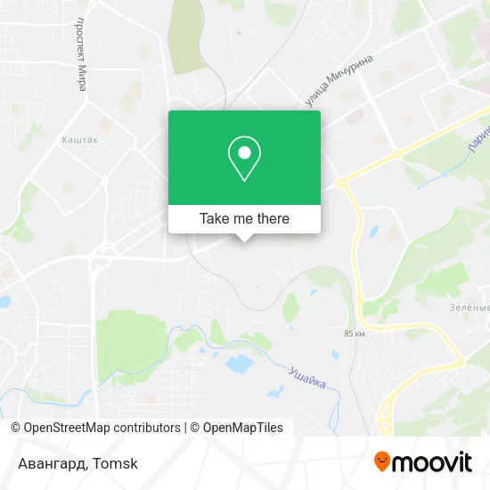 Авангард map