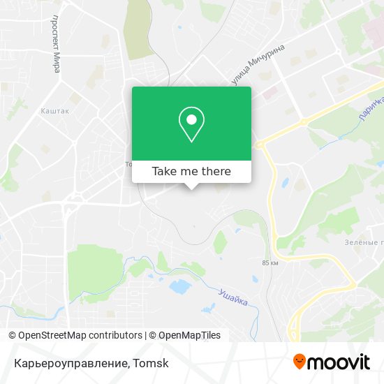 Карьероуправление map