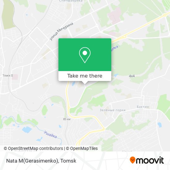 Nata M(Gerasimenko) map