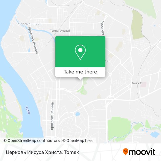Церковь Иисуса Христа map
