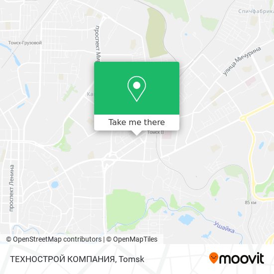 ТЕХНОСТРОЙ КОМПАНИЯ map