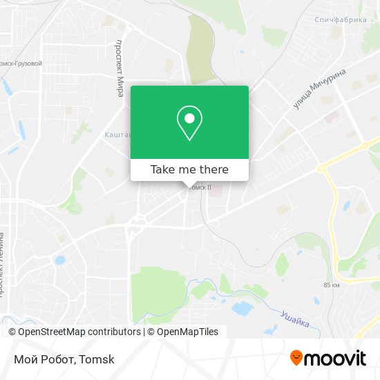 Мой Робот map