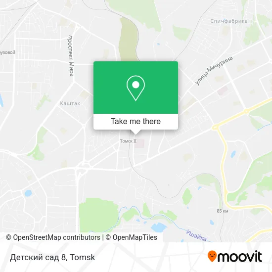 Детский сад 8 map
