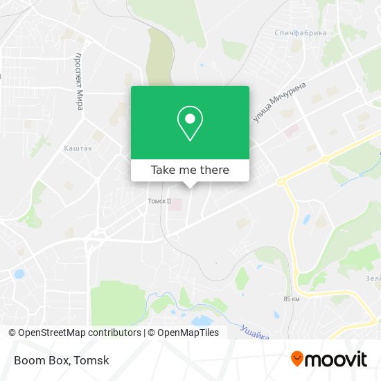 Boom Box map