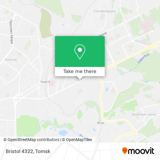 Bristol 4322 map