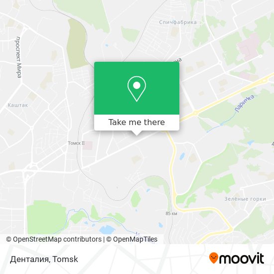 Денталия map