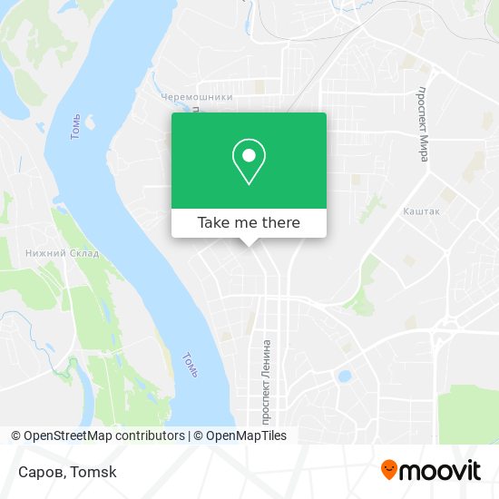 Саров map
