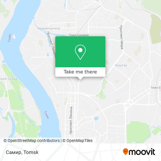 Самир map