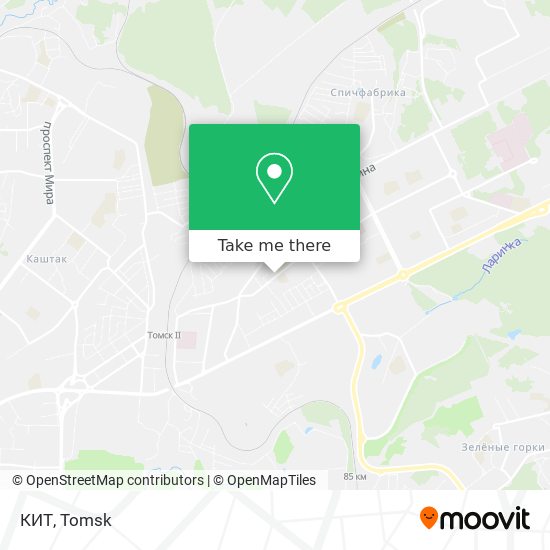 КИТ map