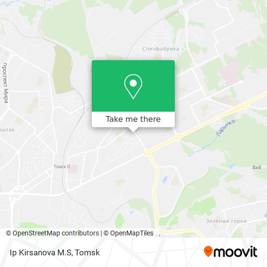Ip Kirsanova M.S map