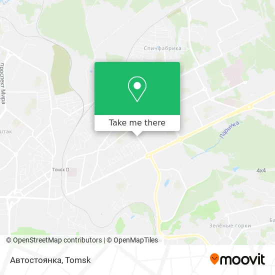 Автостоянка map