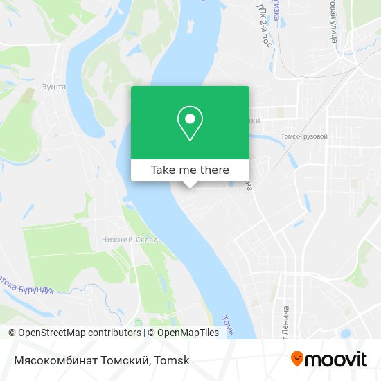 Мясокомбинат Томский map