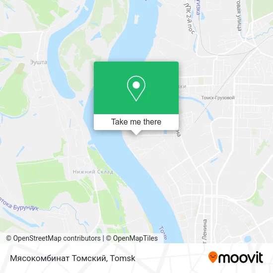 Мясокомбинат Томский map