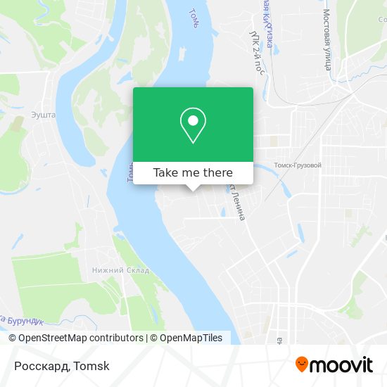 Росскард map