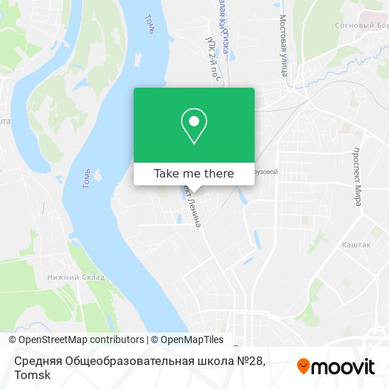 Средняя Общеобразовательная школа №28 map