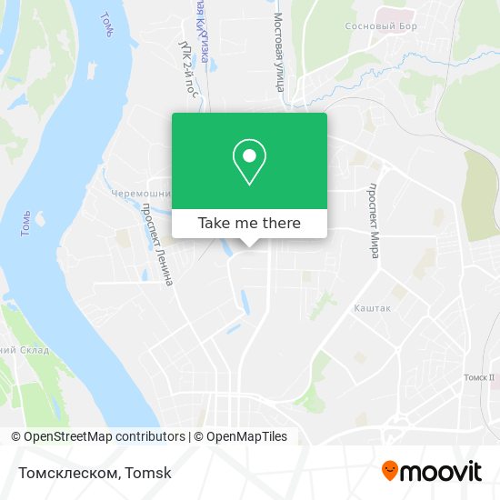 Томсклеском map