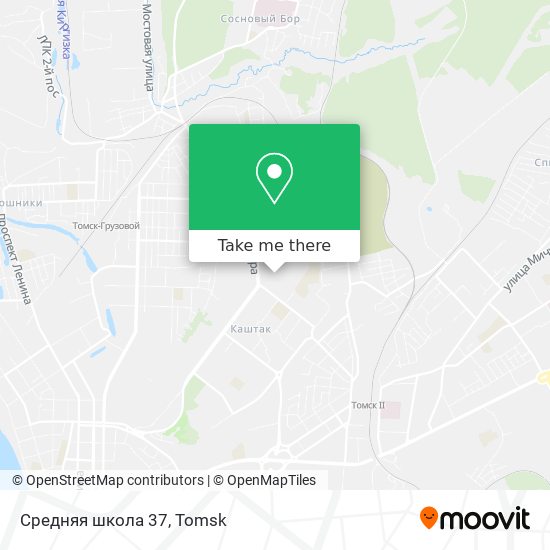 Средняя школа 37 map