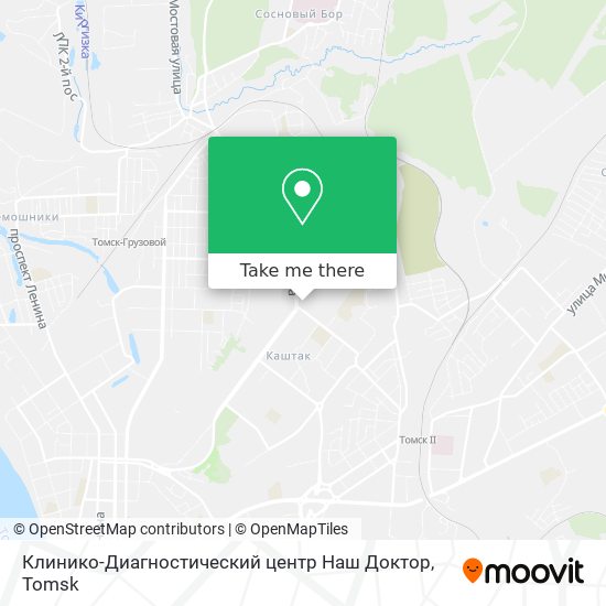 Клинико-Диагностический центр Наш Доктор map