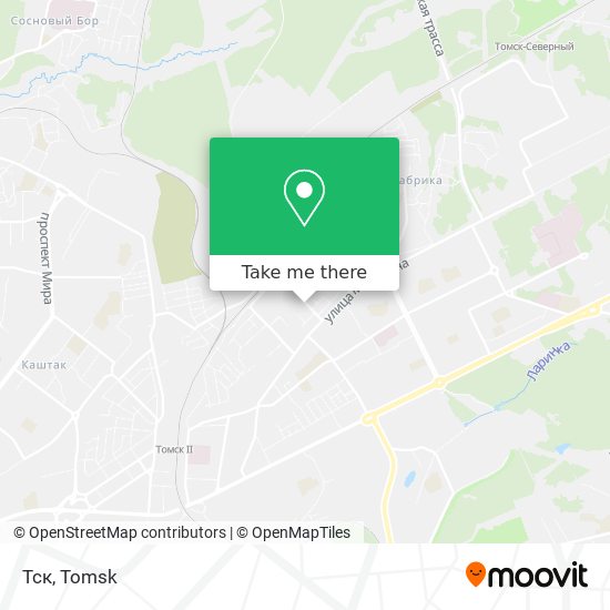 Тск map