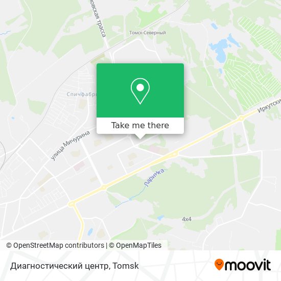 Диагностический центр map