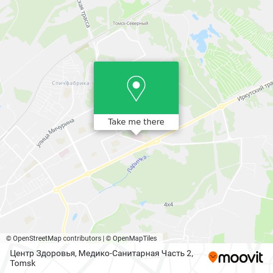 Центр Здоровья, Медико-Санитарная Часть 2 map