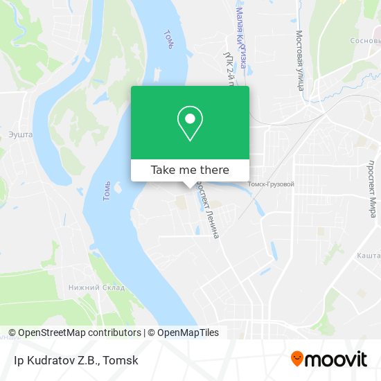 Ip Kudratov Z.B. map