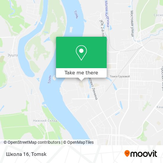 Школа 16 map