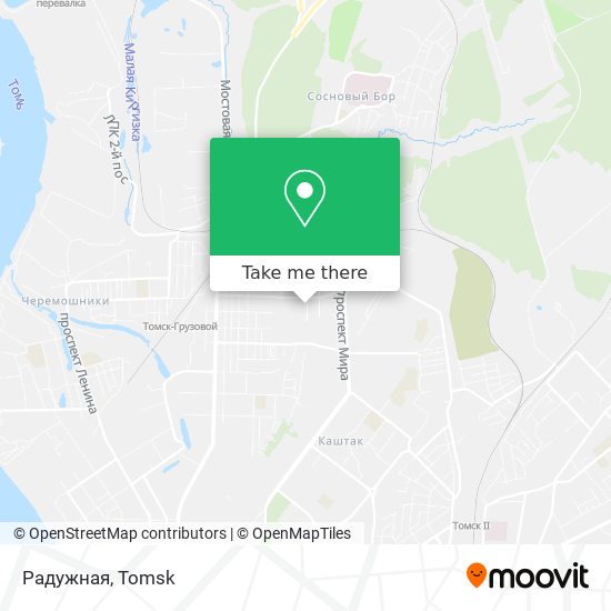 Радужная map