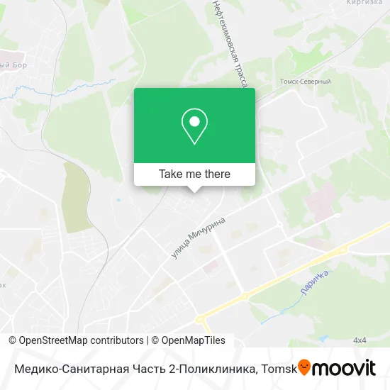 Медико-Санитарная Часть 2-Поликлиника map