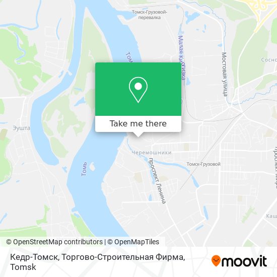 Кедр-Томск, Торгово-Строительная Фирма map