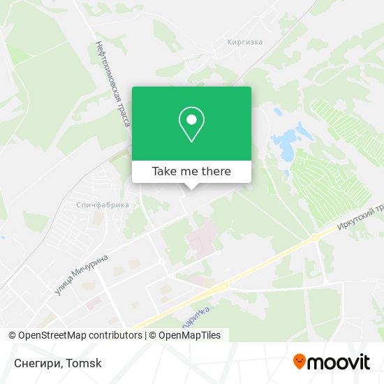 Снегири map