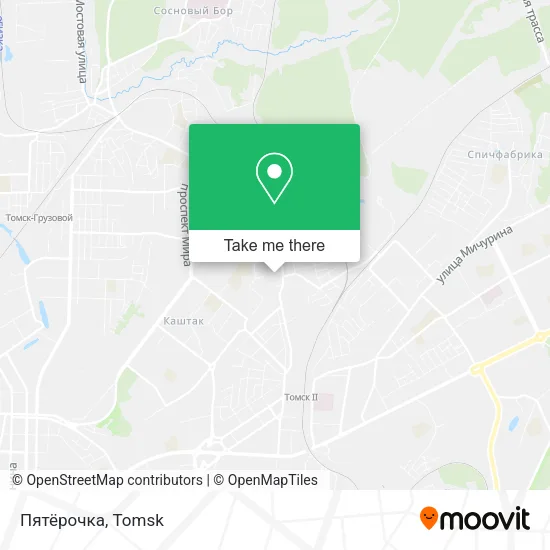 Пятёрочка map