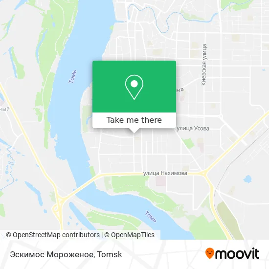 Эскимос Мороженое map