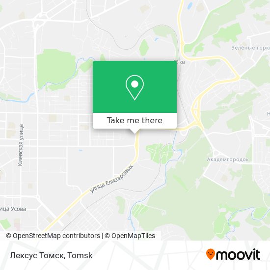 Лексус Томск map