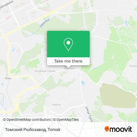 Томский Рыбозавод map