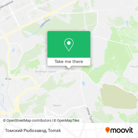 Томский Рыбозавод map