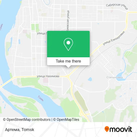 Артема map