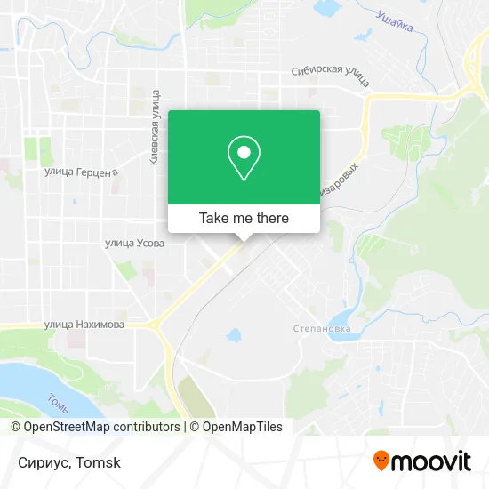 Сириус map