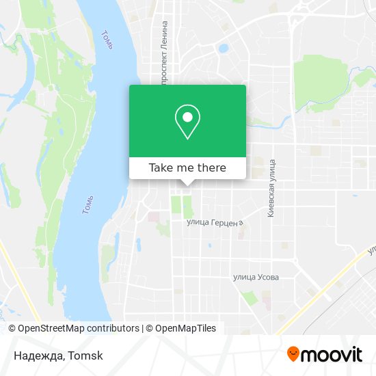 Надежда map