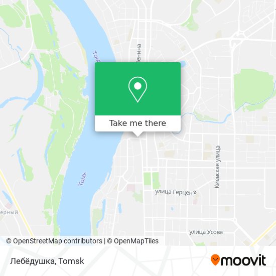 Лебёдушка map