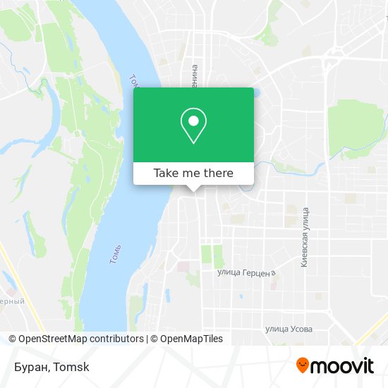 Буран map